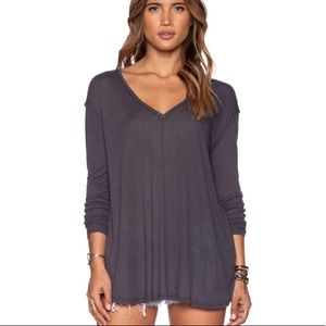 free people • sahara charcoal top